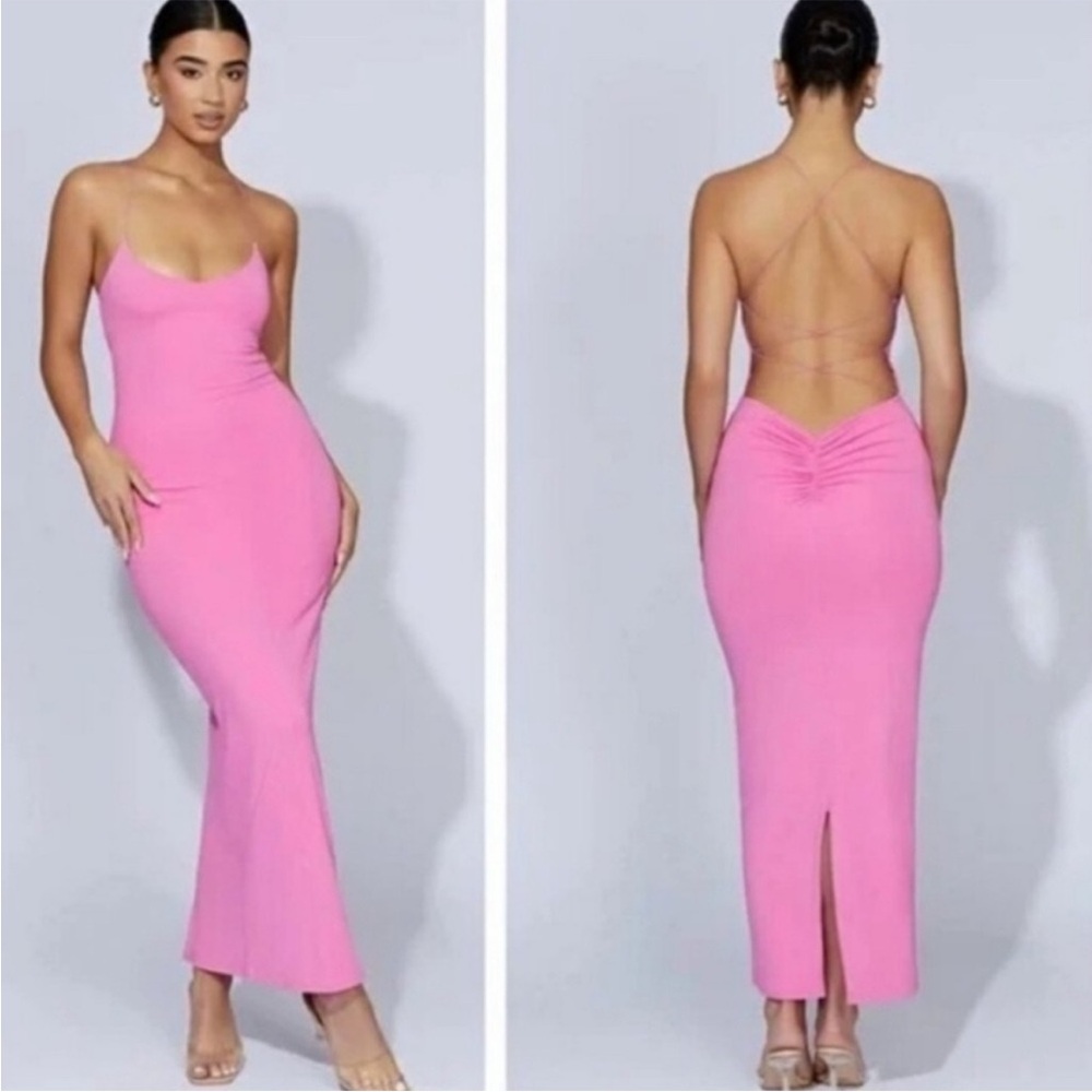 Meshki Strapy Pink Dress